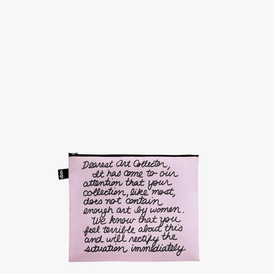 LOQI ローキー エコバッグ ジップポケット ゲリラガールズ