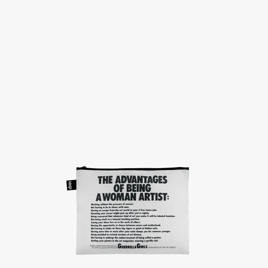 LOQI ローキー エコバッグ ジップポケット ゲリラガールズ